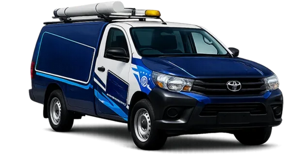 Service van on its way to a Eastwood job